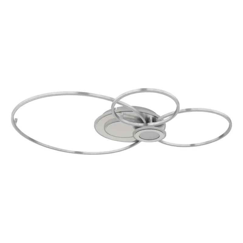 Globo - LED Stmívatelné stropní svítidlo LED/36W/230V 2700-6500K stříbrná + dálkové ovládání Víkendová Akce