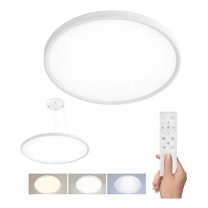 Odeslání Ihned LED Stmívatelné stropní přisazení závěsné svítidlo LED/50W/230V 3000-6500K + dálkové ovládání