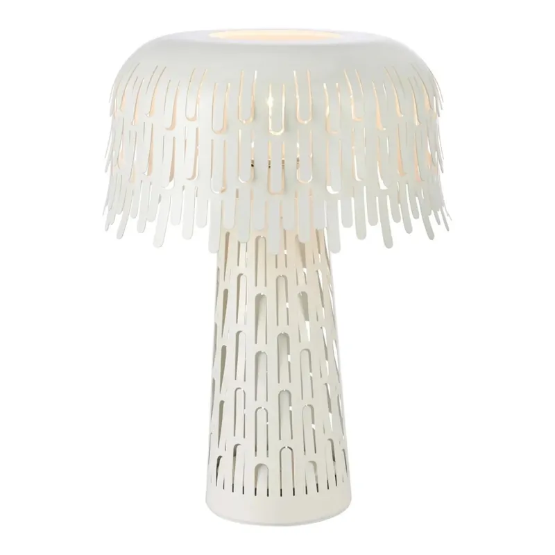 Aktuální Markslöjd 109006 - Stolní lampa VERBERA 1xE14/40W/230V bílá