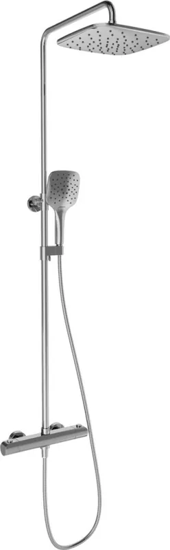 Ravak X070442 - Sprchová sada s termostatickou baterií FLAT lesklý chrom Nejlepší Volba