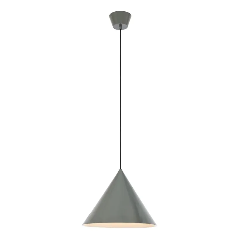 Akční Cena Markslöjd 109162 - Lustr na lanku TIP 1xE27/60W/230V pr. 37,5 cm šedá