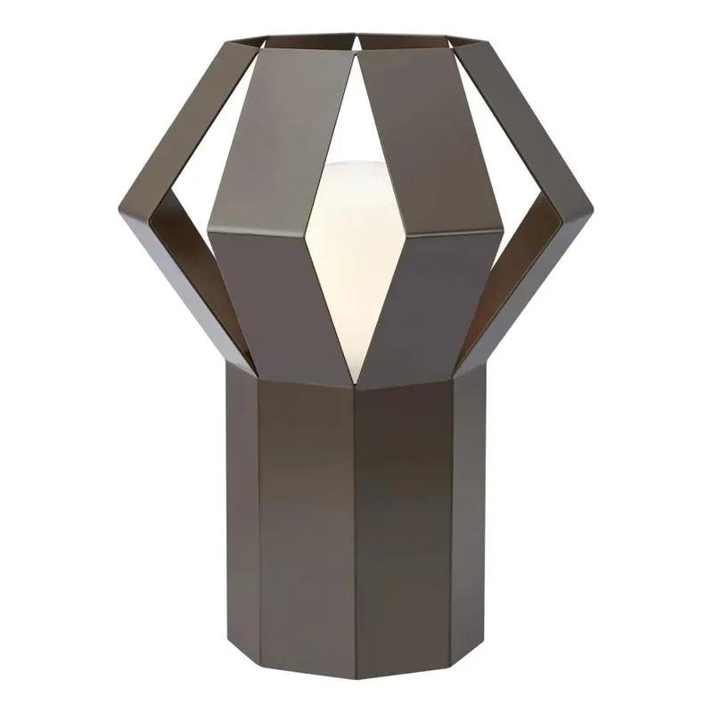 Markslöjd 109148 - Stolní lampa OCTA 1xE27/60W/230V hnědá Poslední Šance