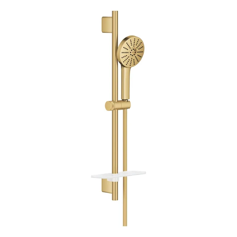 Vrácení Zdarma GROHE 134866GN00 - Sprchová sada VITALIO JOY+ 120 mm zlatá