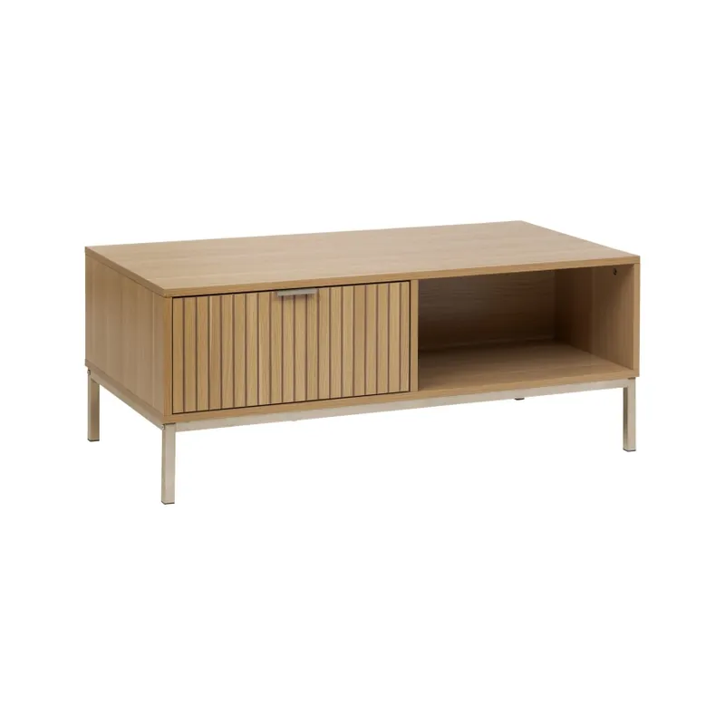 Aktuální 5five - Konferenční stolek ESEN 100x40 cm hnědá