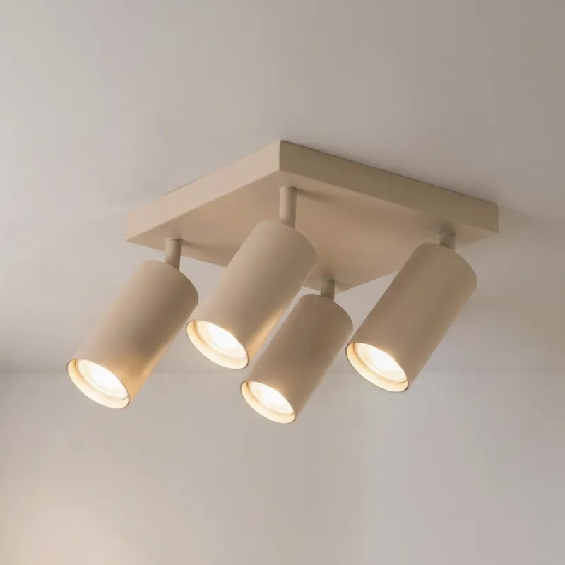 Brilagi - Bodové svítidlo SELE SQUARE 4xGU10/30W/230V béžová Výprodej