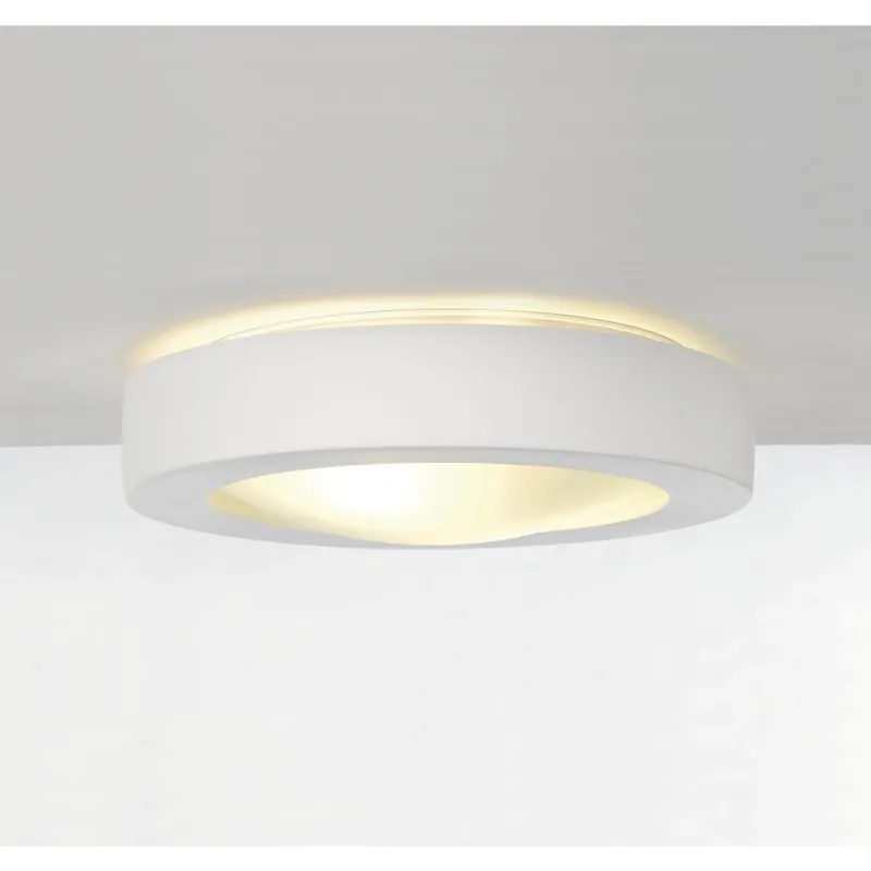 SLV Plastra , stropní sádrové svítidlo 2x25W E27 průměr 31cm Časově Omezené