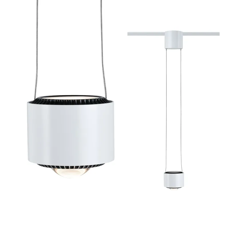 Horká Nabídka Paulmann Aldan, závěs pro Urail systém, 13W LED 2700K stmívatelné, bílá, výška 8,5cm
