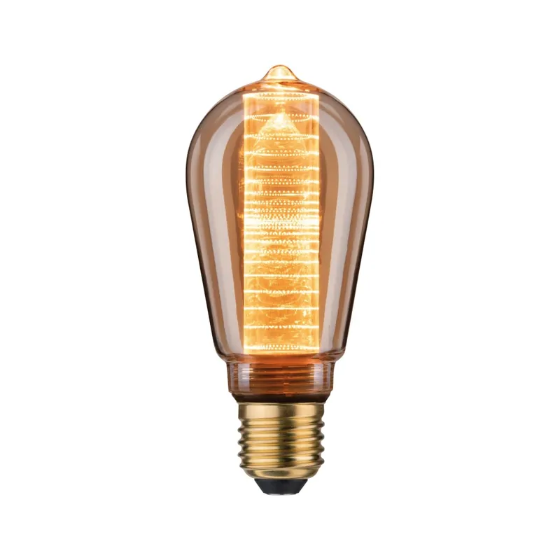 Paulmann LED vintage zlatá žárovka se spirálou, 3,6W LED E27 1800K, výška 14,2cm Sleva