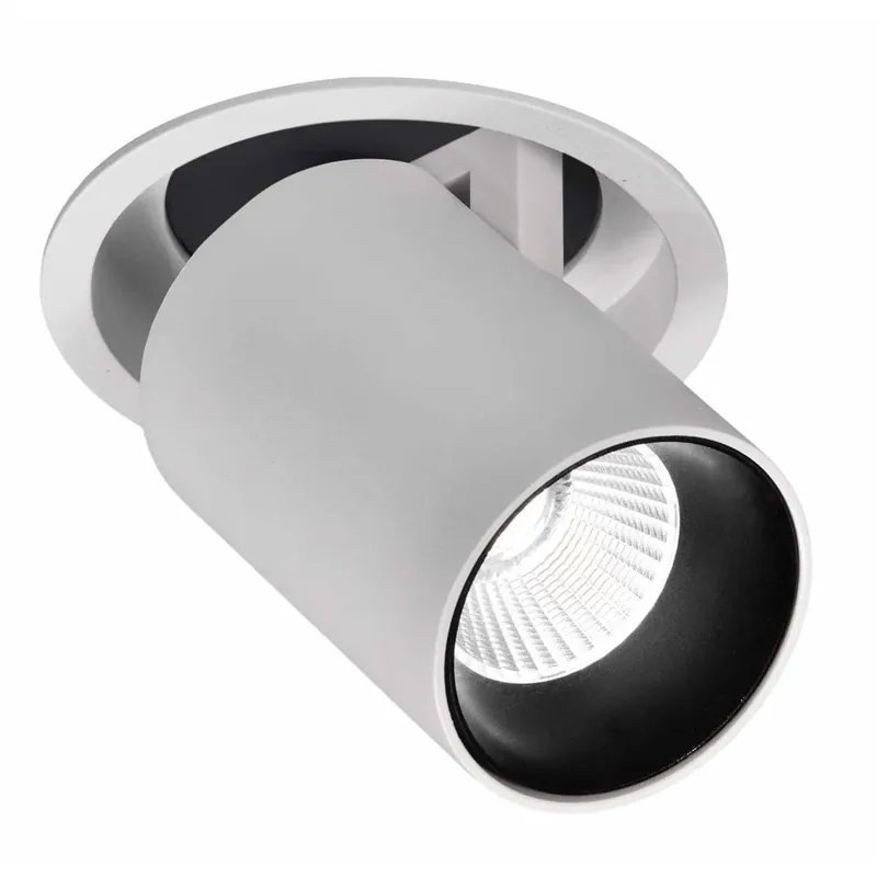 Cenově Výhodný Mantra Grada, bílá výklopná bodovka LED 12W 1080lm 4000K, půměr 10cm
