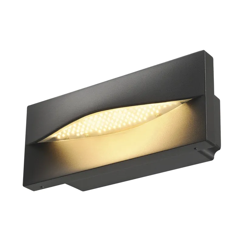 Akční Nabídka SLV Adi, venkovní vestavné svítidlo do stěny, LED 18W, 3000K, IP55, antracit, šířka 30cm