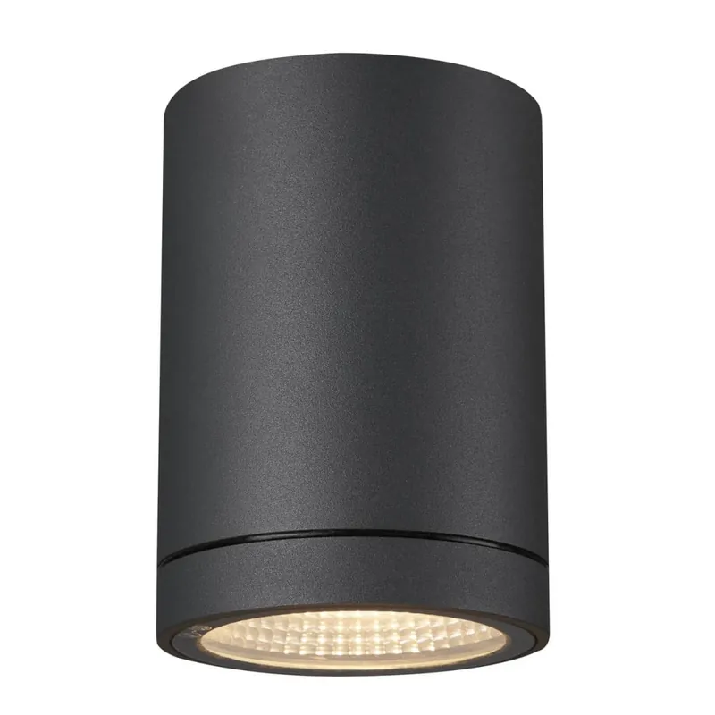 SLV Enola Round S, venkovní stropní svítidlo, LED 9W 3000/4000K, antracit, průměr 8,4cm, IP65 Pouze Dnes
