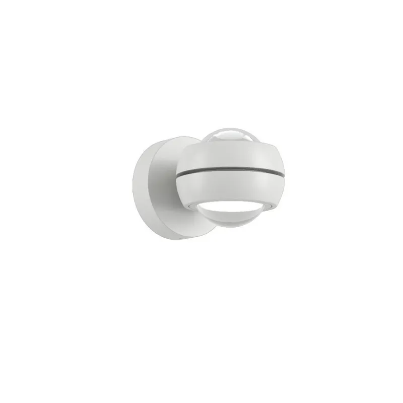 Odeslání Ihned Lodes Nautilus mini, bílé svítidlo se 2 reflektory, 2x6W LED 2700K stmívatelné, prům. 8,5cm