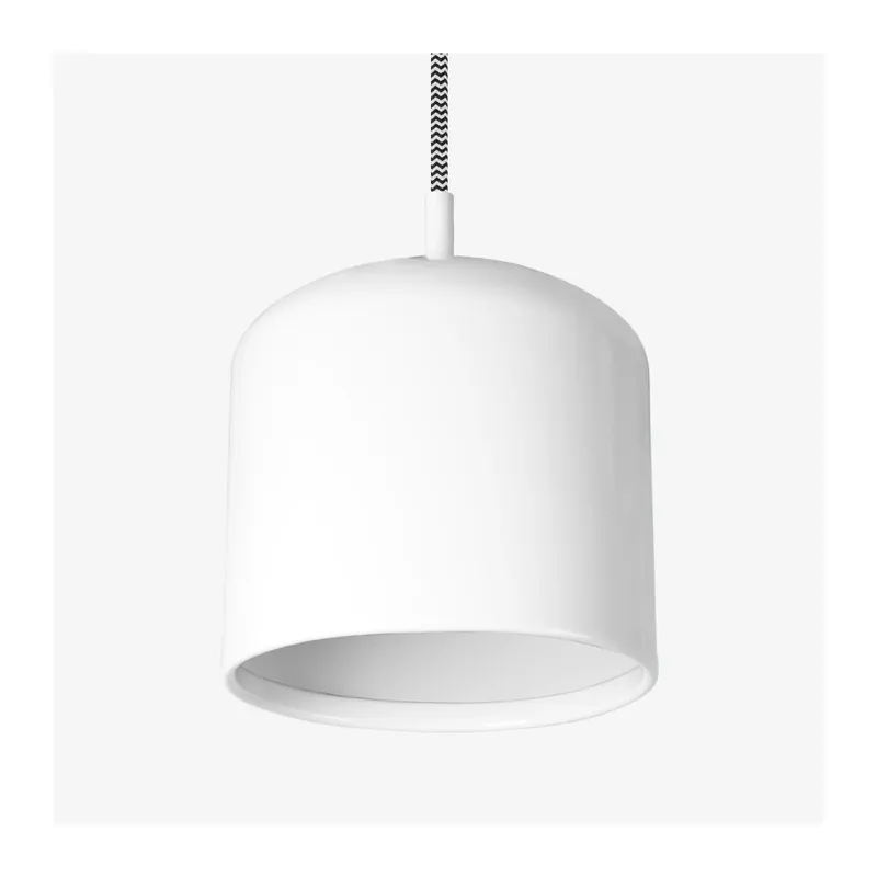 Hit Sezóny Lucis Juno, závěsné svítidlo 1×60W E27 bílá/bílá, průměr 15cm