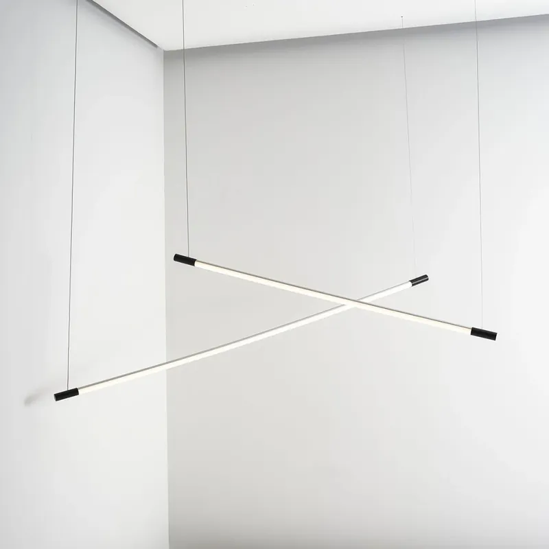 Zava Cosima, černé lieární závěsné svítidlo, 36W LED 3000K, délka 189cm Akční Nabídka