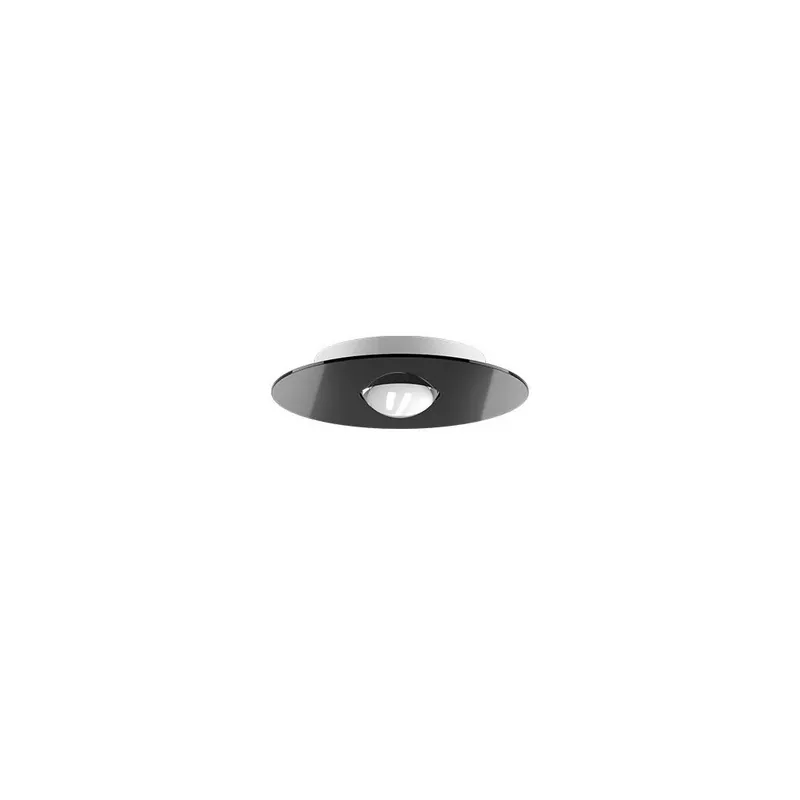 Koupit Online Lodes Bugia Single, stropní svítidlo, 1x15W LED 2700K, černá, prům. 24cm