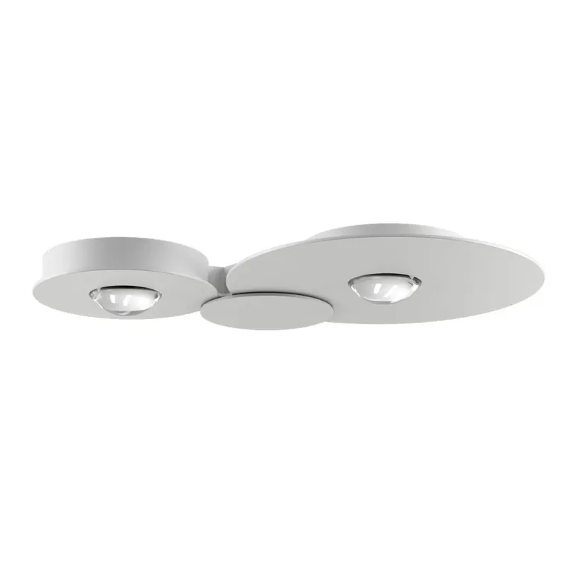 Lodes Bugia Double, stropní svítidlo, 2x15W LED 3000K, bílá, délka 52cm Horká Nabídka