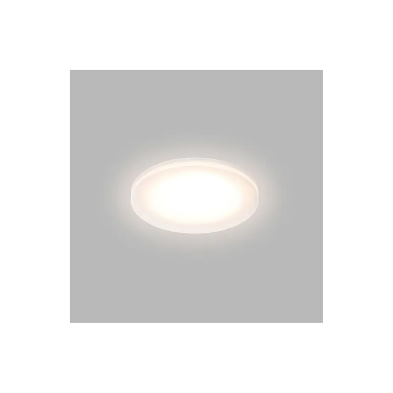 LED2 Static, zápustné svítidlo se saténovým difusorem, 7W 3000K, průměr 9,2cm, IP44 Originální