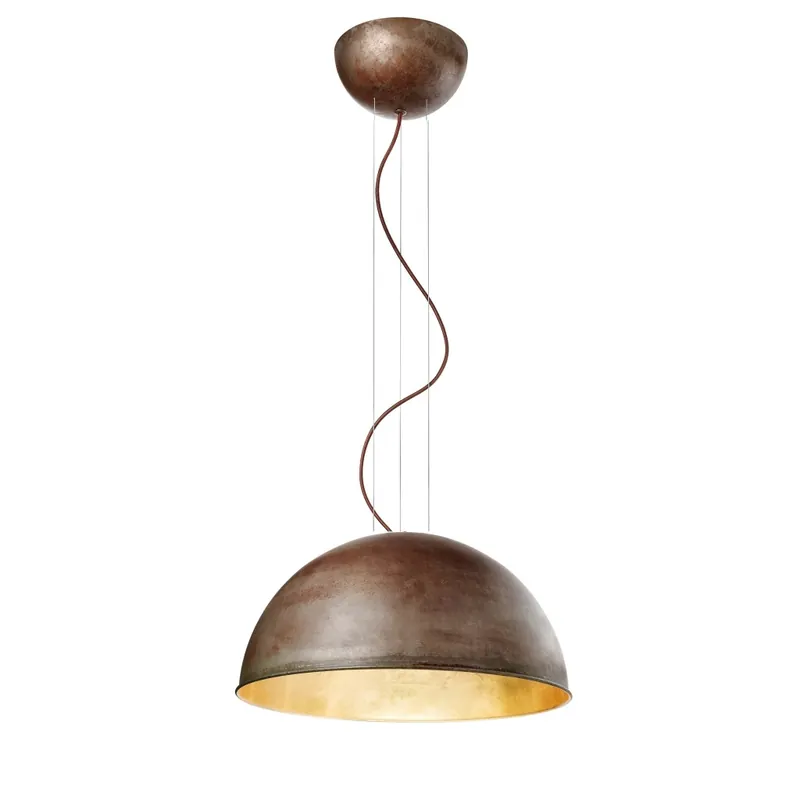 Horká Nabídka Il Fanale Galileo, závěsné svítidlo železo/zlatá, 1x15W LED E27, průměr 40cm