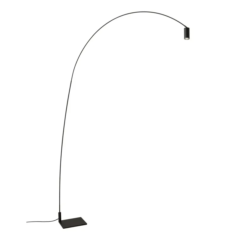 Objednat Nyní Nemo Fox, černá designová stojací lampa, 15W LED 2700K stmívatelná, výška 225cm