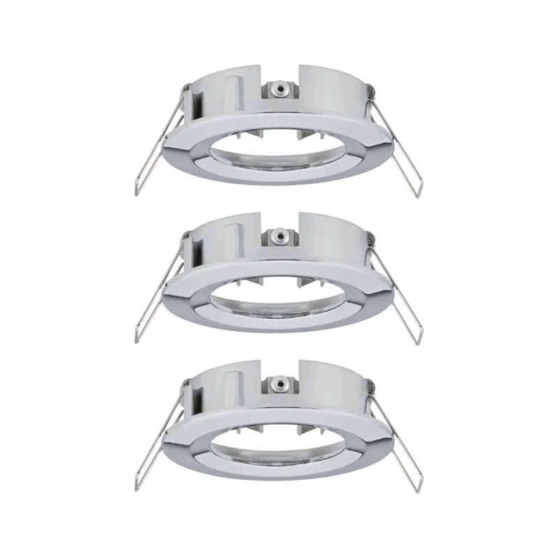 Poslední Šance Paulmann Choose, sada chromových bodovek 3x10W, průměr 7,8cm IP44