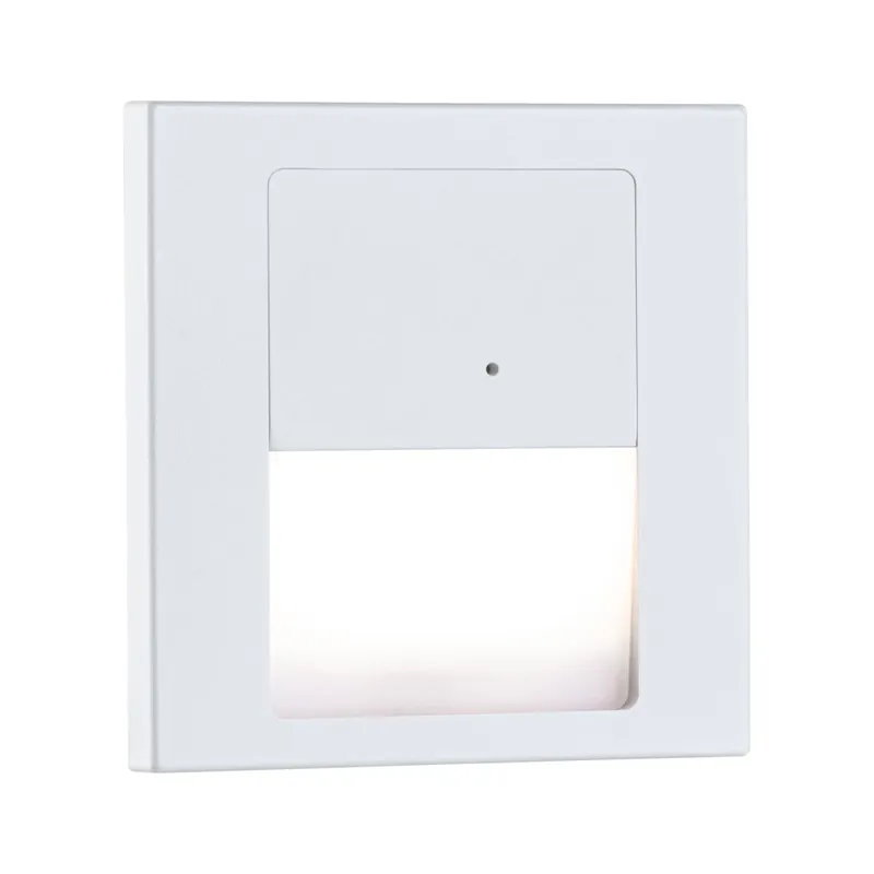 Paulmann Tsaro leader, svítidlo do stěny se senzorem, 1W LED 2700K, matná bílá, 8x8cm Oblíbený