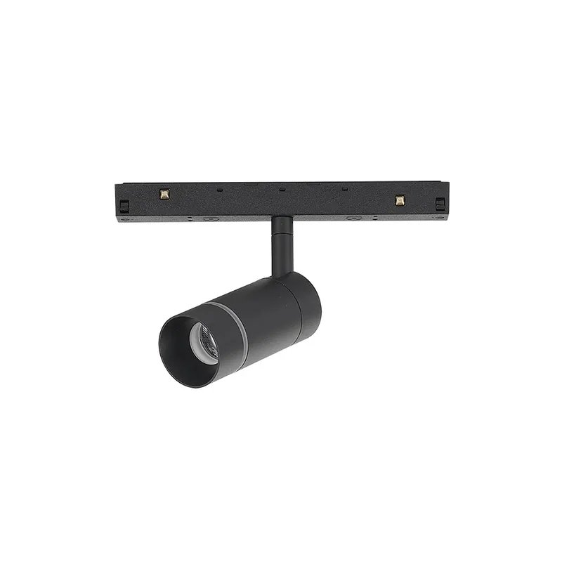 Mantra Magneto 48V Split, černý spot LED 7W 3000K 38°, TRIAC, průměr 4,3cm Hit Sezóny