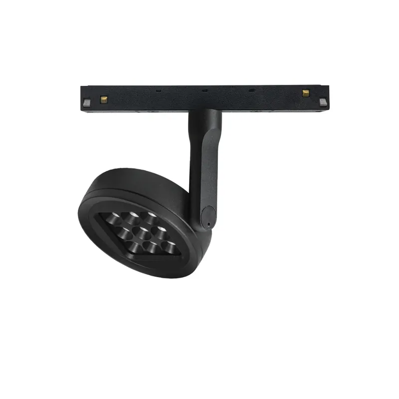 Mantra Magneto 48V, černý spot LED 20W 3000K 50°, on/off, průměr 10,5cm Cenový Hit