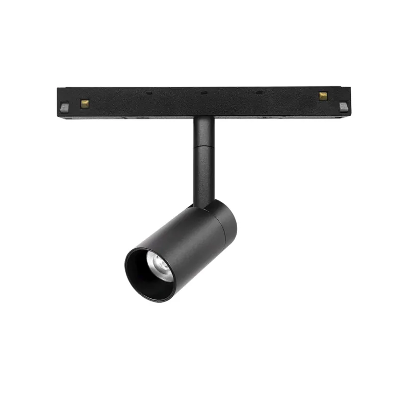 Mantra Magneto 48V, černý spot LED 5W 3000K 50°, TRIAC, průměr 3,5cm Nízká Cena