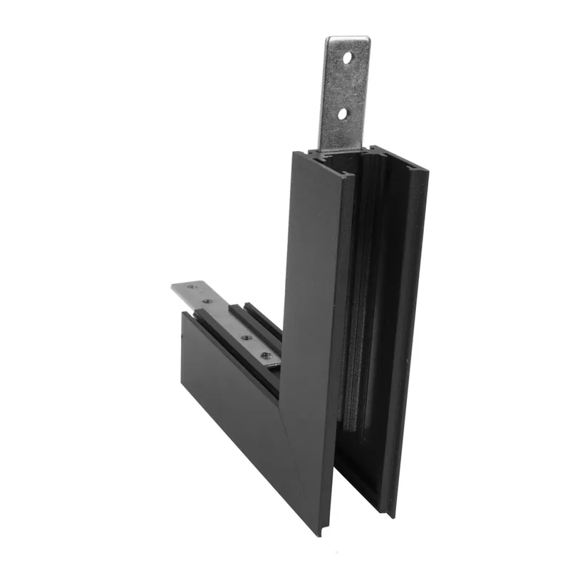 Mantra Magneto 48V, spojka strop-stěna černá nízká 90° vnější Vysoce Kvalitní