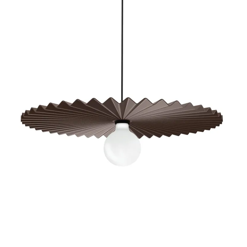 Finální Výprodej Linea Light Doge_P, moderní hnědé závěsné svítidlo, 1x22W E27, průměr 58,4cm