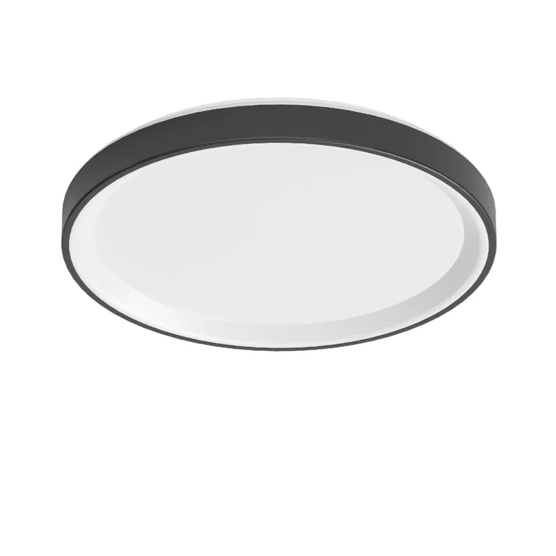 Linea Light Iside, černé stropní/nástěnné svítidlo, 42W LED 3000K, prům. 55,2cm Oblíbený