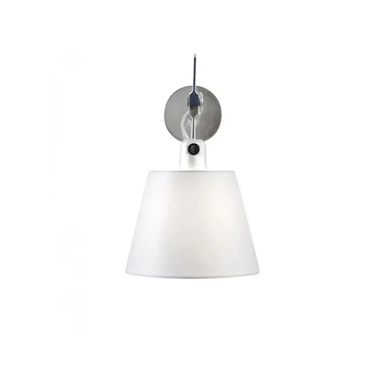 Artemide Tolomeo parete diffusore 24, nástěnné designové svítidlo s vypínačem a satinovaným stínítkem, 1x70W, prům. 24cm Aktuální