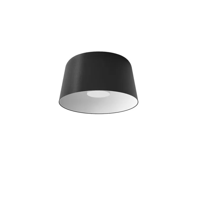 Linea Light Delfi_S, moderní stropní svítidlo, 13W LED 3000K, černá, průměr 35cm Must-Have