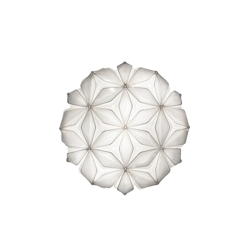 Slamp C‘est La Vie Medium, bílé stropní/nástěnné designové svítidlo, 2x12W E27, prům. 50cm Časově Omezené
