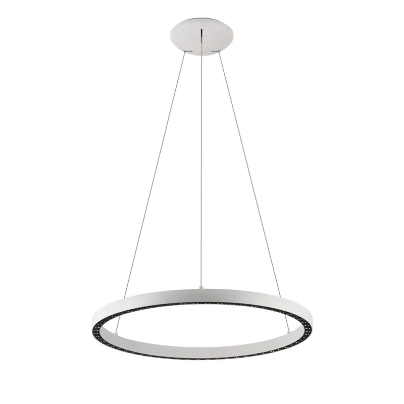 Víkendová Akce Mantra Riumar, bílé kruhové svítidlo 40+15W 3000K, se svícením nahoru/dolů, pr. 62,8cm