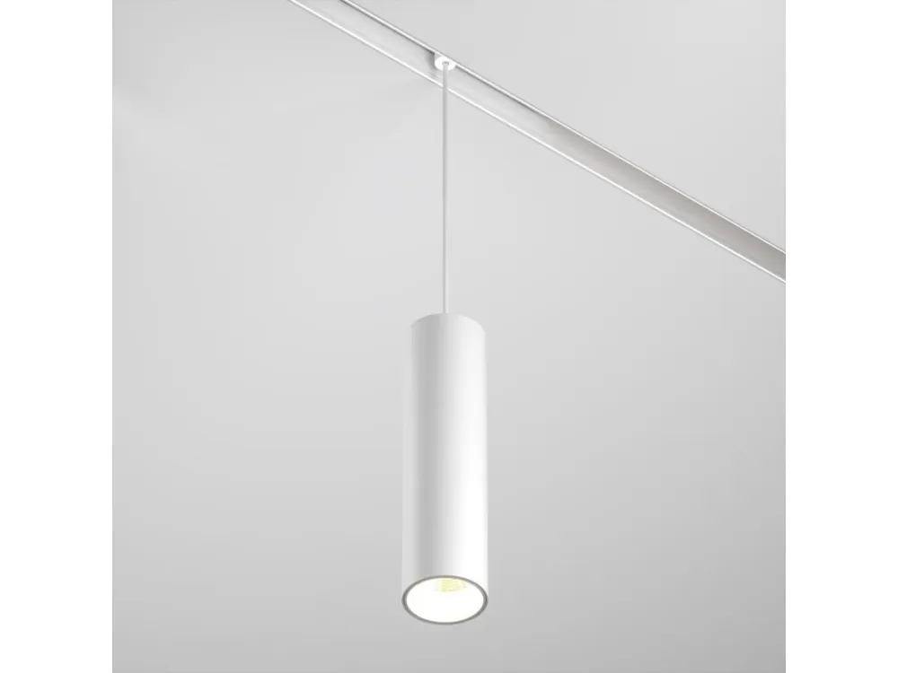 Nakupujte Hned Závěsné svítidlo pro kolejnicový systém Focus LED 12W nastavitelná bílá 890lm bílý hliník stmívatelné Bluetooth Exility - MAYTONI