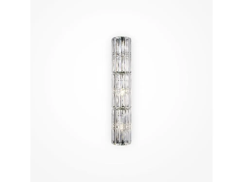 Nástěnné svítidlo Facet 3x60W průhledné sklo chrom designové - MAYTONI Jen Po Omezenou Doba