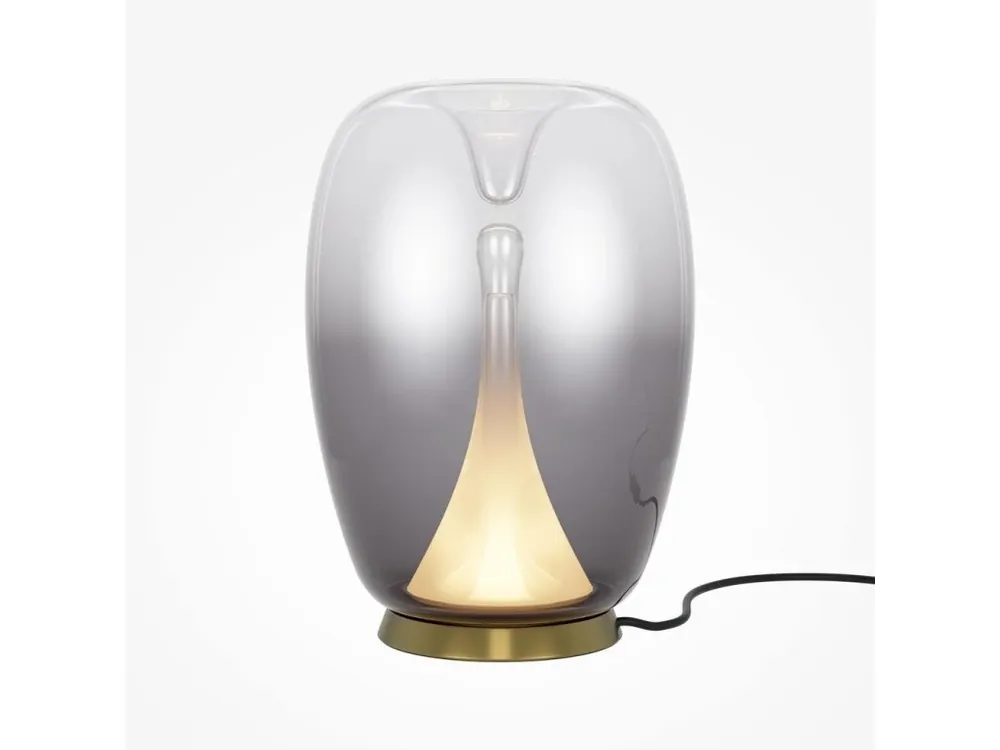 Vrácení Zdarma Stolní lampa Splash 3000K 9W 360lm teplá bílá zlatá hliník designová - MAYTONI