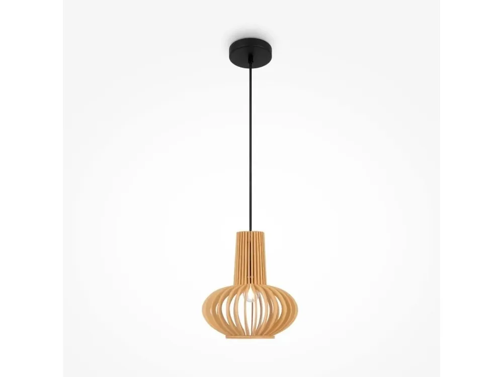 Výhodná Nabídka Závěsné svítidlo Roots E27 40W béžová kov skandinávský design - MAYTONI