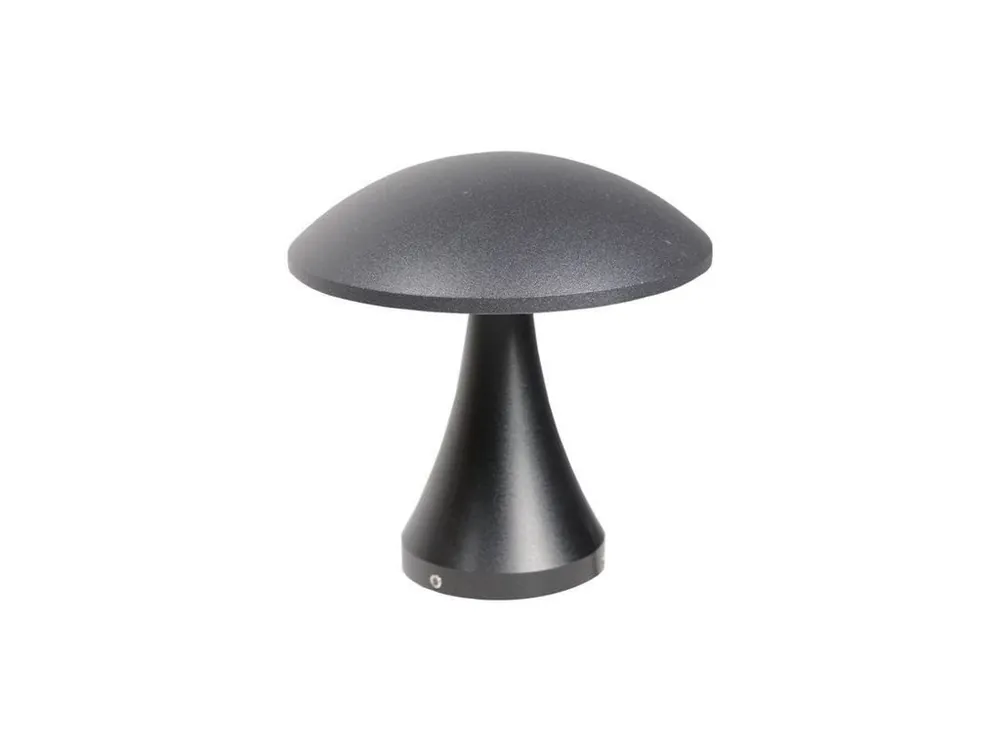 Sloupkové svítidlo BOLETUS černé LED 6,30W 3000K Ø110mm - KOHL-Lighting Jen Po Omezenou Doba