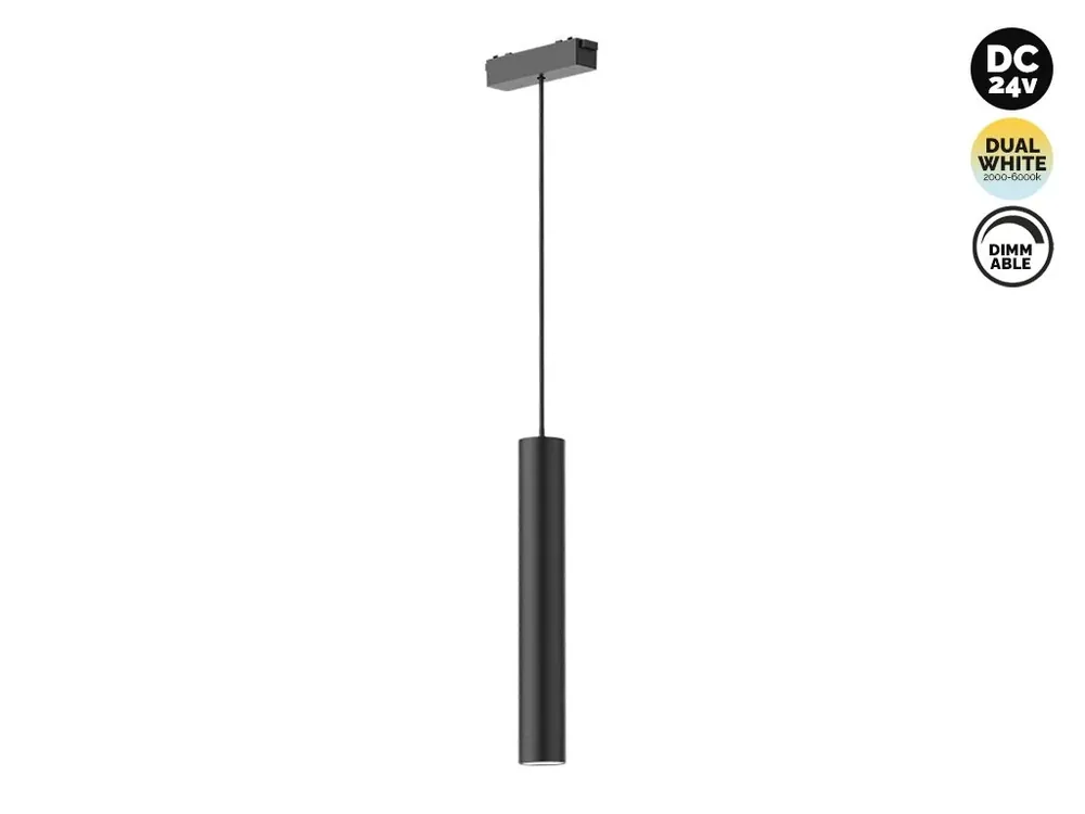 Lištové svítidlo 24V Dual White ARAGORN Barva Černá Super Cena