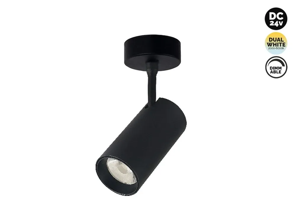 Akce Bodovka 24V Dual White D55 18W Barva Černá