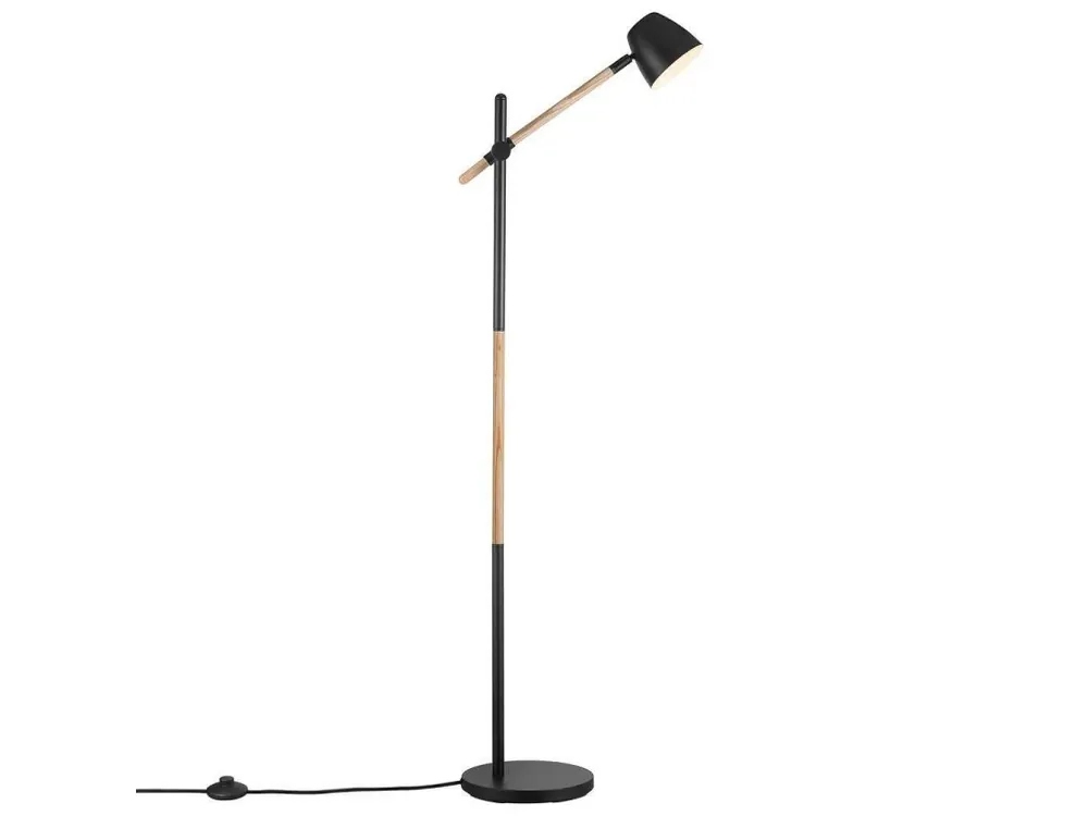 Stojací lampa NORDLUX Theo 2112654003 se dřevem Víkendová Akce