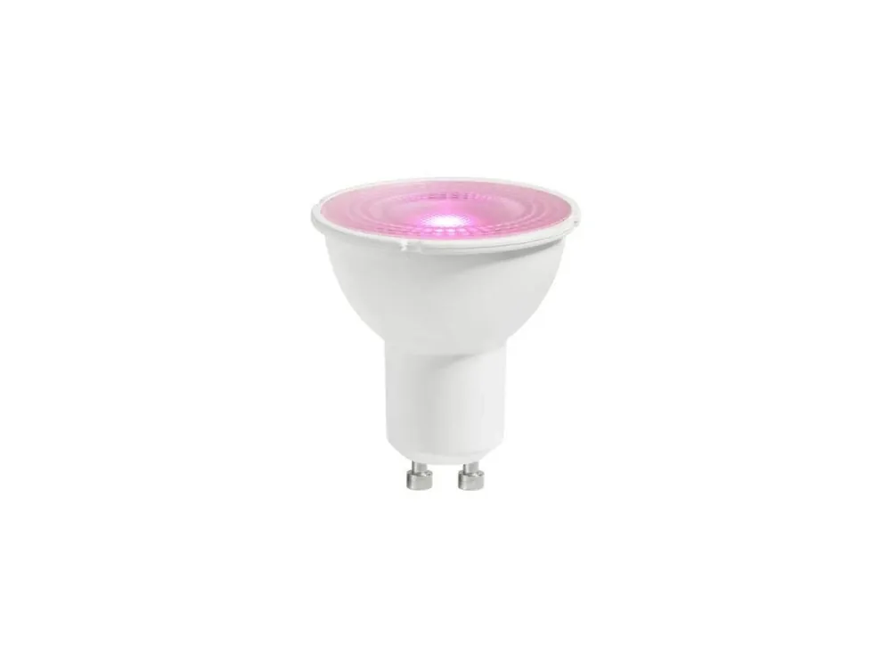 Sezónní Sleva Stmívatelná barevná smart LED žárovka NORDLUX 2170081000GU10 s Bluetooth