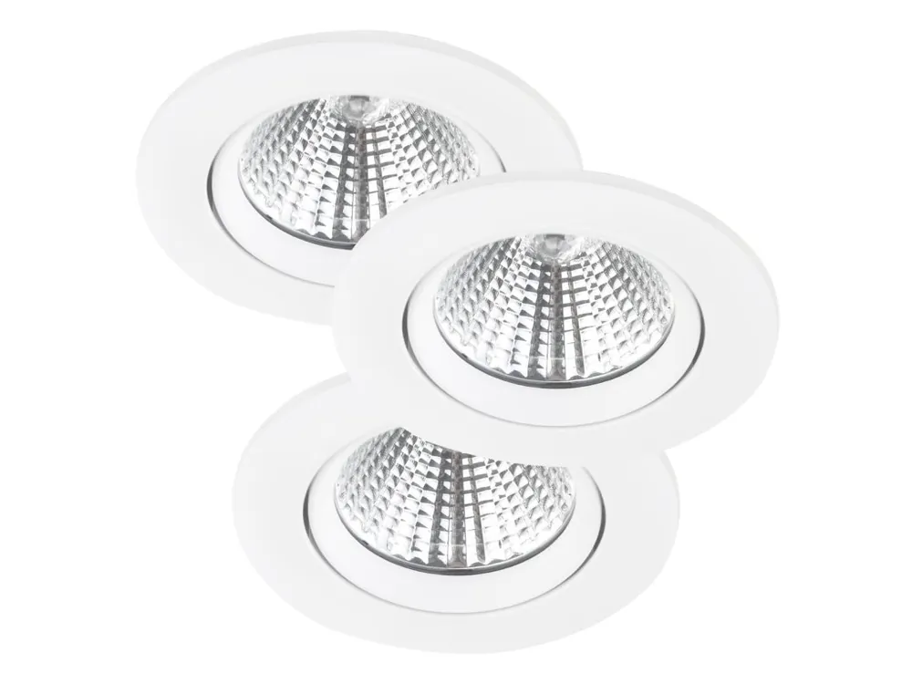 Stmívatelná naklápěcí LED bodovka NORDLUX Fremont 3-Kit 2700 K IP65 Expresní Doručení
