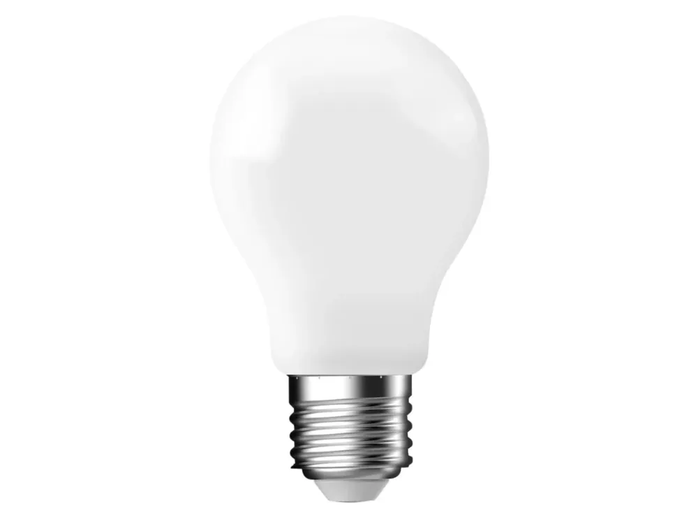 LED žárovka NORDLUX Filament, E27, 11 W, 4000 K, mléčná Výhodná Nabídka