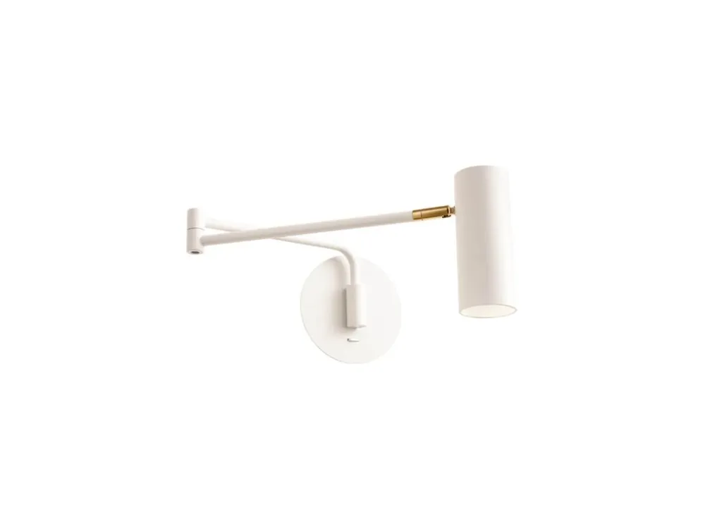 Redo Group Pivot, Nástěnné lampa s vypínačem, GU10 max. 40W, IP20 Rychlé Dodání