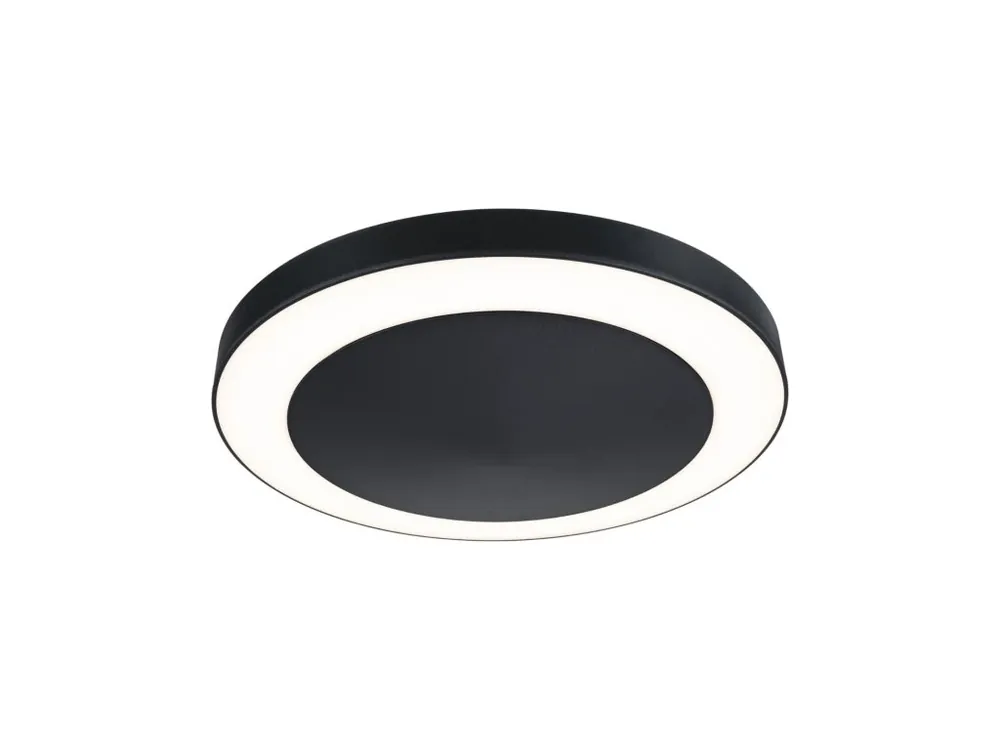 LED stropní svítidlo Circula soumrakový senzor a pohybové čidlo IP44 320mm 3000K 14W antracit - PAULMANN Pouze Dnes