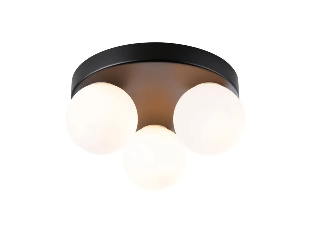 Selection Bathroom stropní svítidlo Gove IP44 G9 230V max. 3x20W černá mat/satén - PAULMANN Sezónní Sleva