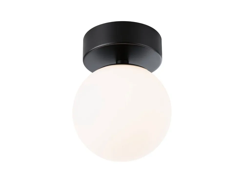 Selection Bathroom LED stropní svítidlo Gove IP44 3000K 230V 5W černá mat/satén - PAULMANN Dokud Zásoby Vydrží
